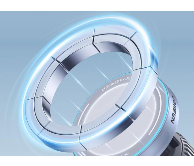 UGREEN Magnetyczna bezprzewodowa ładowarka samochodowa 25W Qi2 25W 55967 - 1365234 - zdjęcie 3